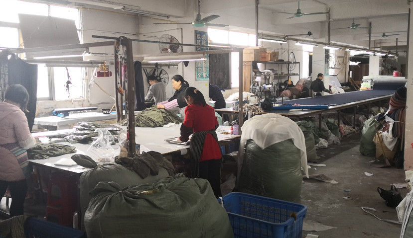 Guangzhou Beianji Clothing Co., Ltd. linia produkcyjna producenta