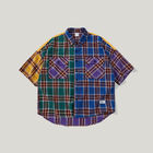 Small quantity clothing manufacturers Polyester Grid Men Shirts